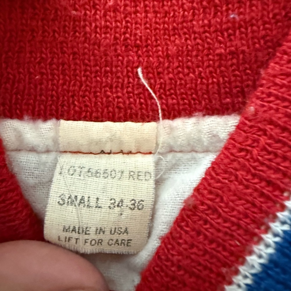 vintage red Coors Banquet satin bomber jacket - Picture 3 of 6